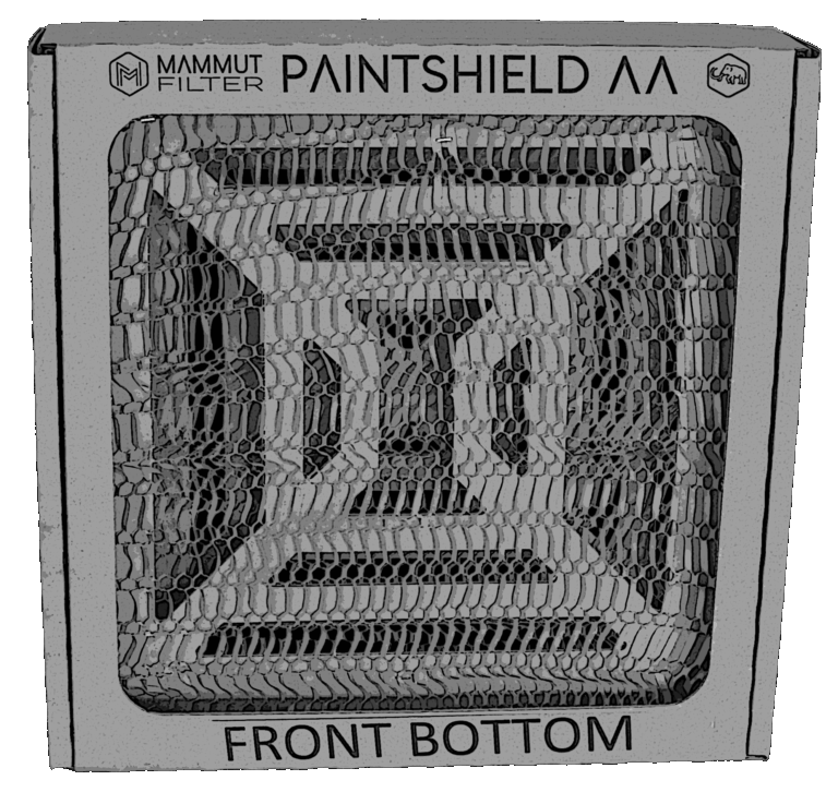 Paintshield AA mit Papier